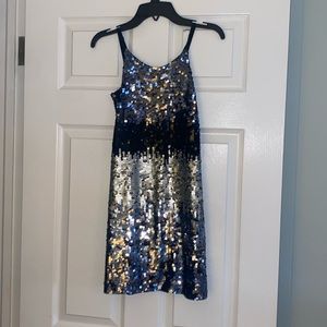 Flowers by Zoe ombré sequin dress size L